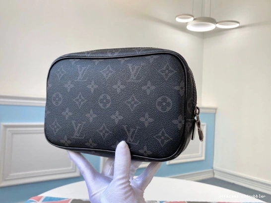 Official oldcobbler PM POUCH TOILETRY LOUIS VUITTON 0707
